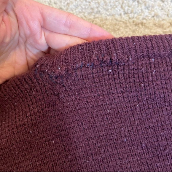 5/$25 Vintage Mens Victory Sweater Sweatshirt Cabin Cottage Fever M L ? Burgundy - Picture 11 of 11